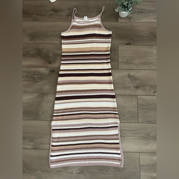 House of Harlow 1960 Multicolor Striped Knit Dress Size Medium - Picture 1 of 6